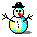 :snowman;